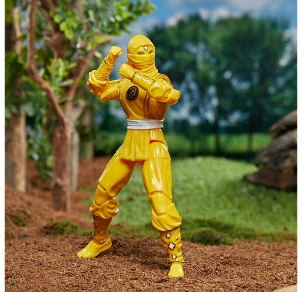 Hasbro Mighty Morphin Power Rangers Lightning CollectionNinja Yellow Ranger 15 cm Sammelfiguren