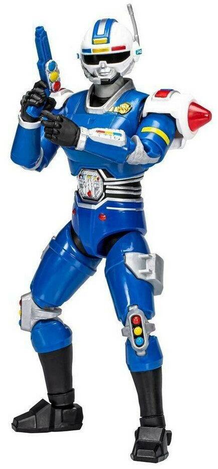 Hasbro Power Rangers Lightning Collection Turbo Blue Senturion DLX (F8205) Sammelfiguren